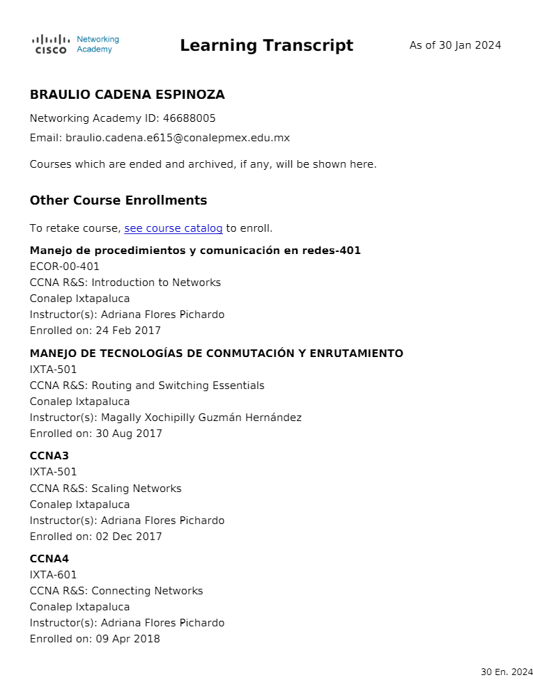 Certificación 3